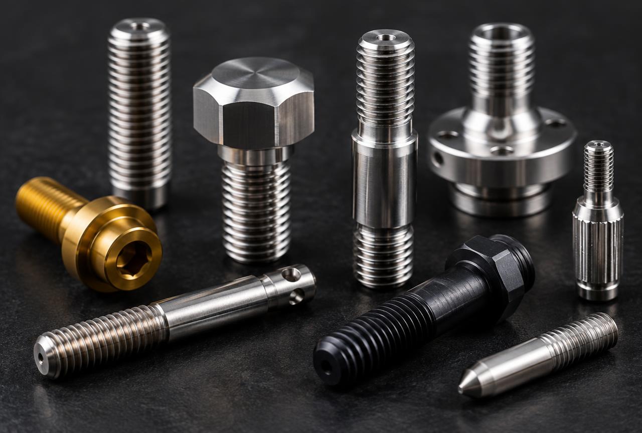 Custom machined fasteners, studs and special bolts India